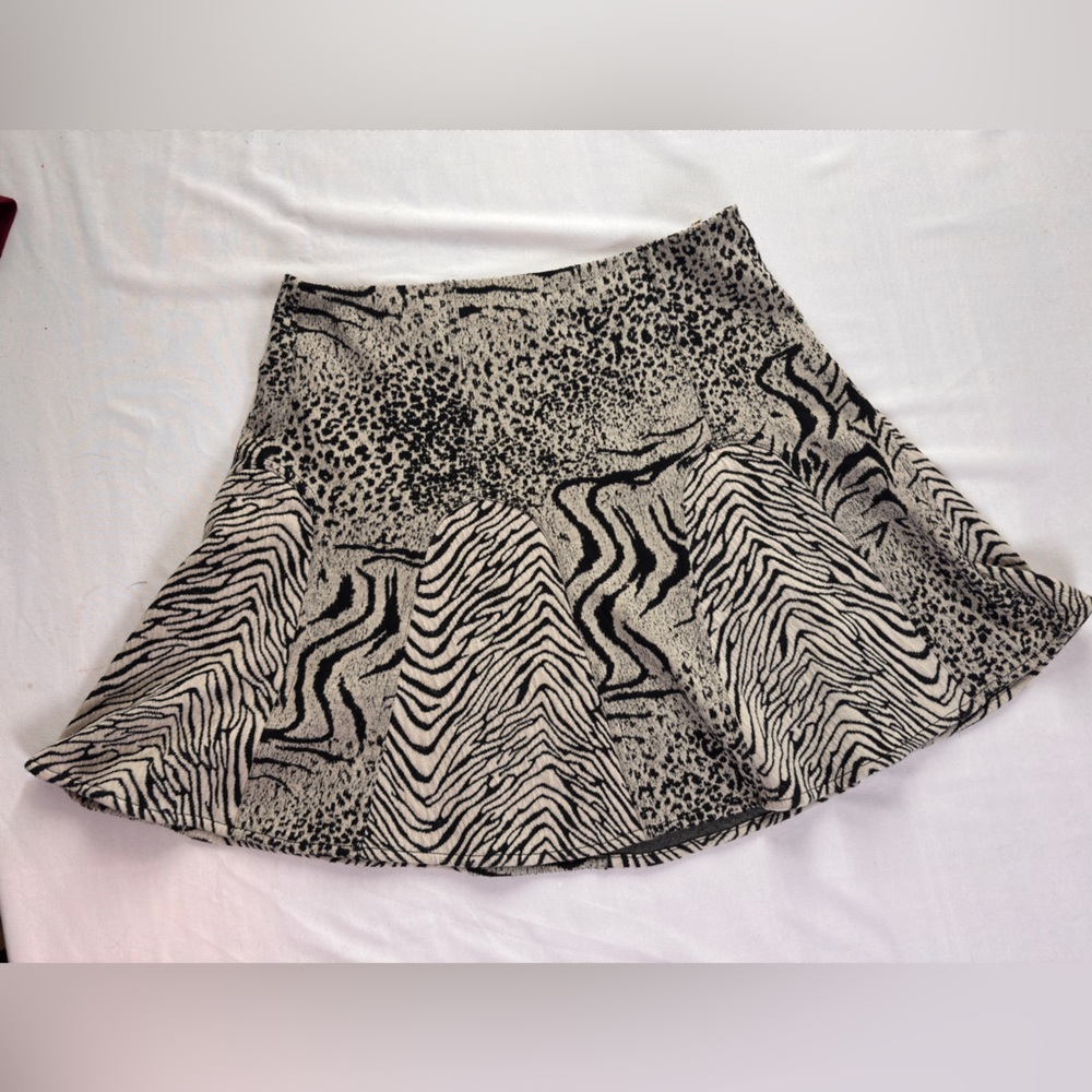 Victoria Secret  Zebra Print Skirt